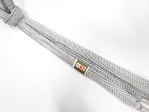 未使用品　正絹　手組帯締め（長尺）